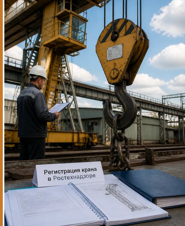 Регистрация крана в Ростехнадзоре в Наро-Фоминске от 15368 р. | Авеста ОТиПБ